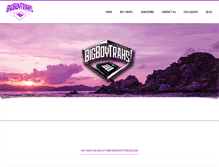 Tablet Screenshot of bigboytraks.net